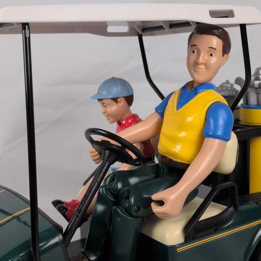 Vintage 1998 Nylint Toys E-Z-Go Family Golf Set ~ Father & Son